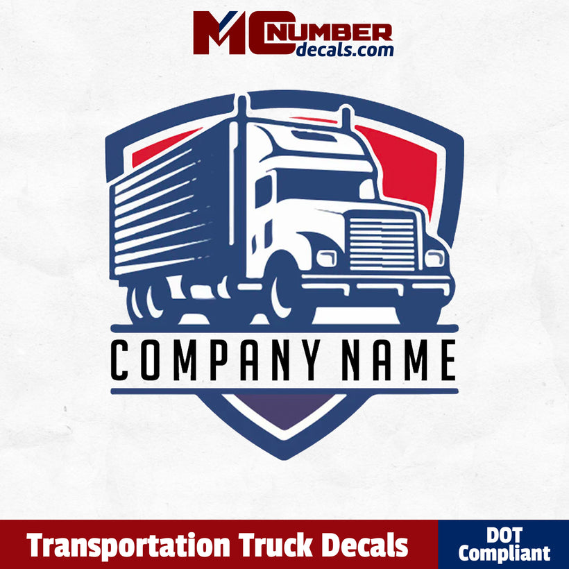 Transportation Inspired Truck Door Decals