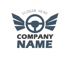 Company or transportation name truck decal