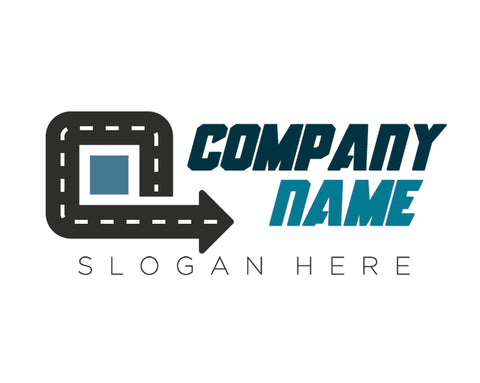 Company or transportation name truck decal