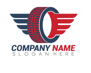 Company or transportation name truck decal