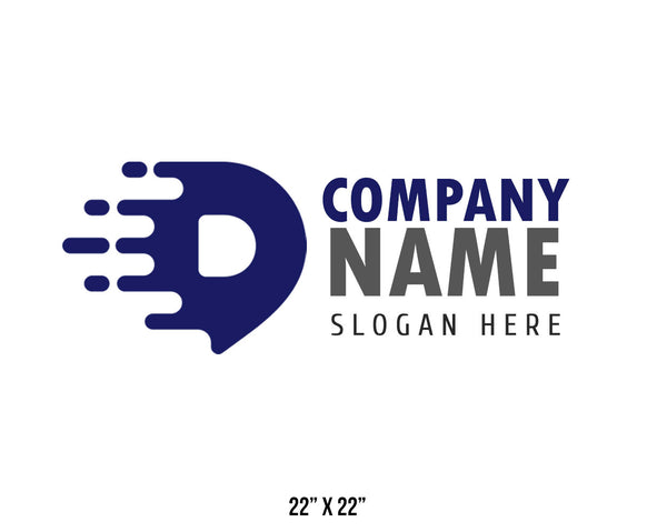 Company or transportation name truck decal