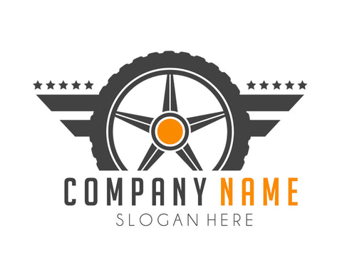 Company or transportation name truck decal