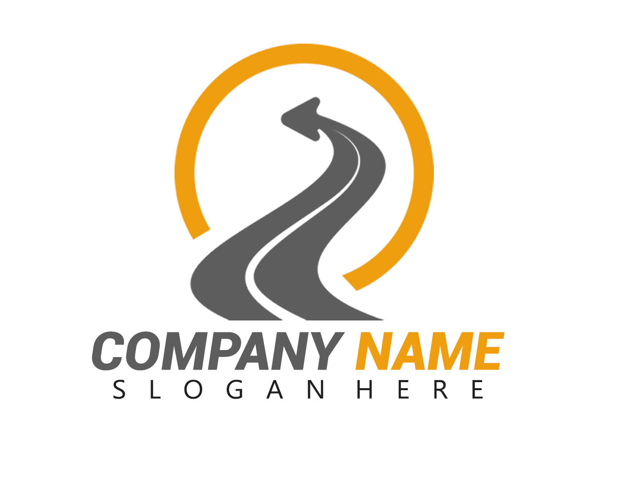 Company or transportation name truck decal