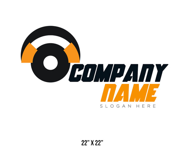 Company or transportation name truck decal