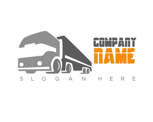 Company or transportation name truck decal