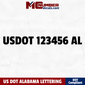 usdot decal alabama