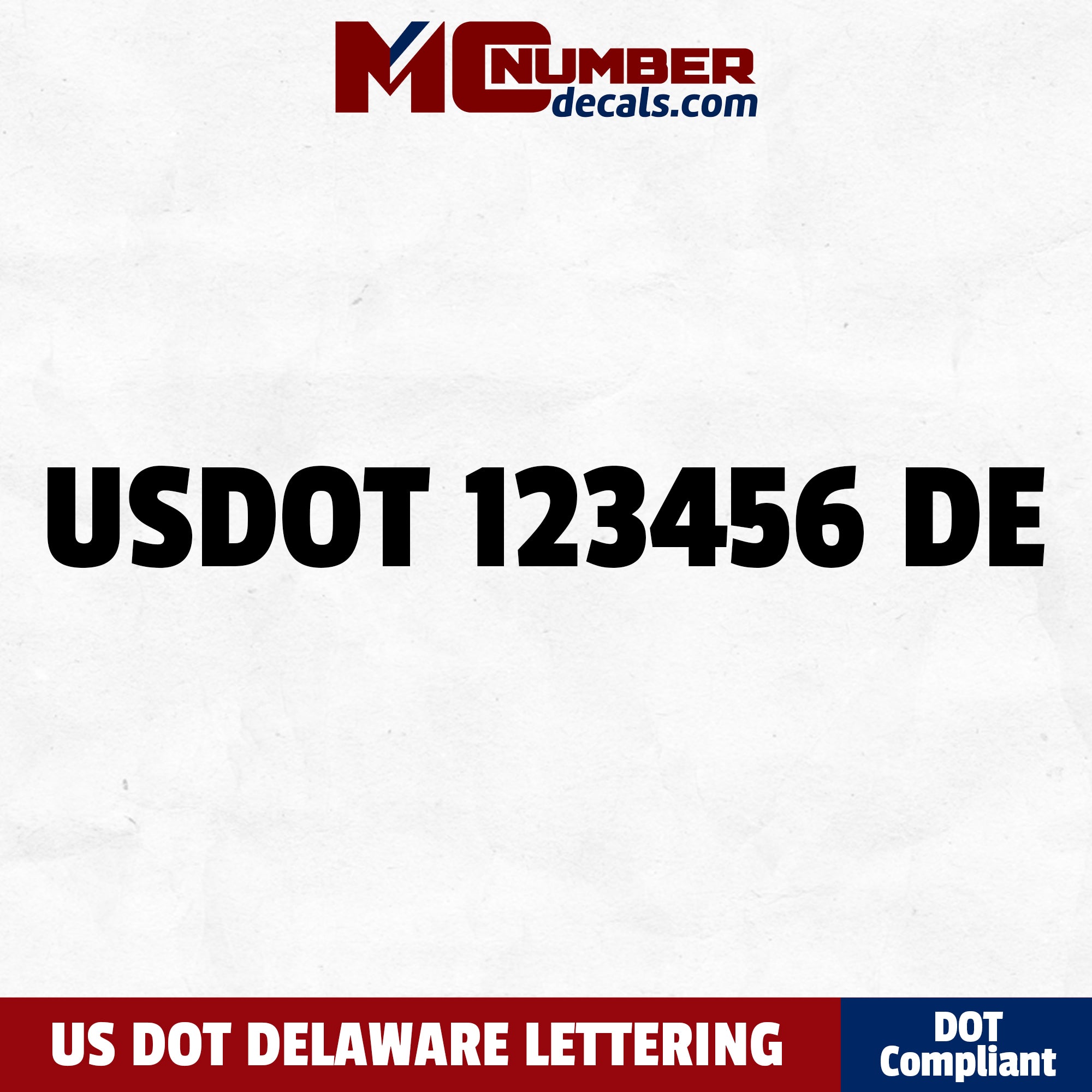 usdot decal delaware