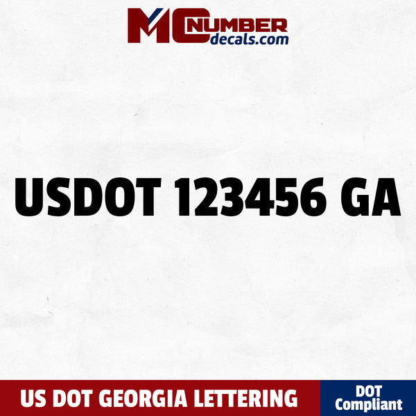 usdot decal georgia