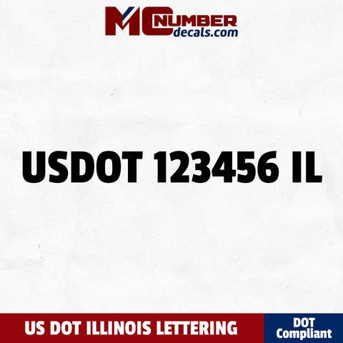 usdot decal Illinois