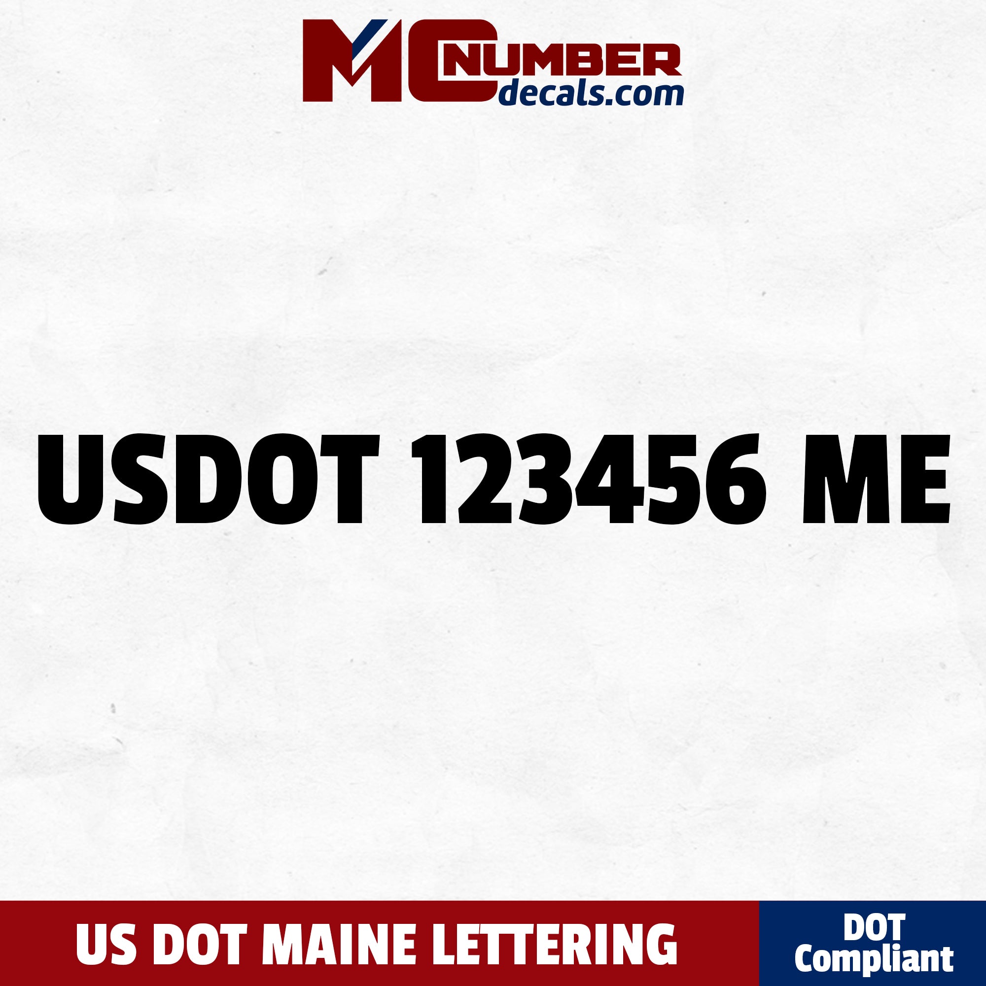 usdot decal maine