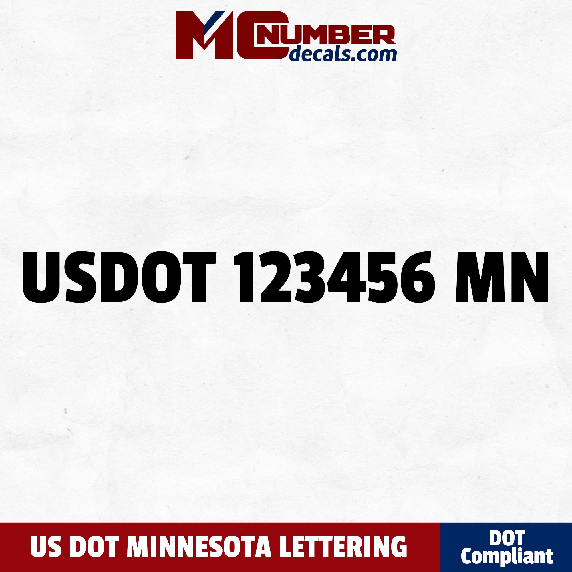 usdot decal Minnesota