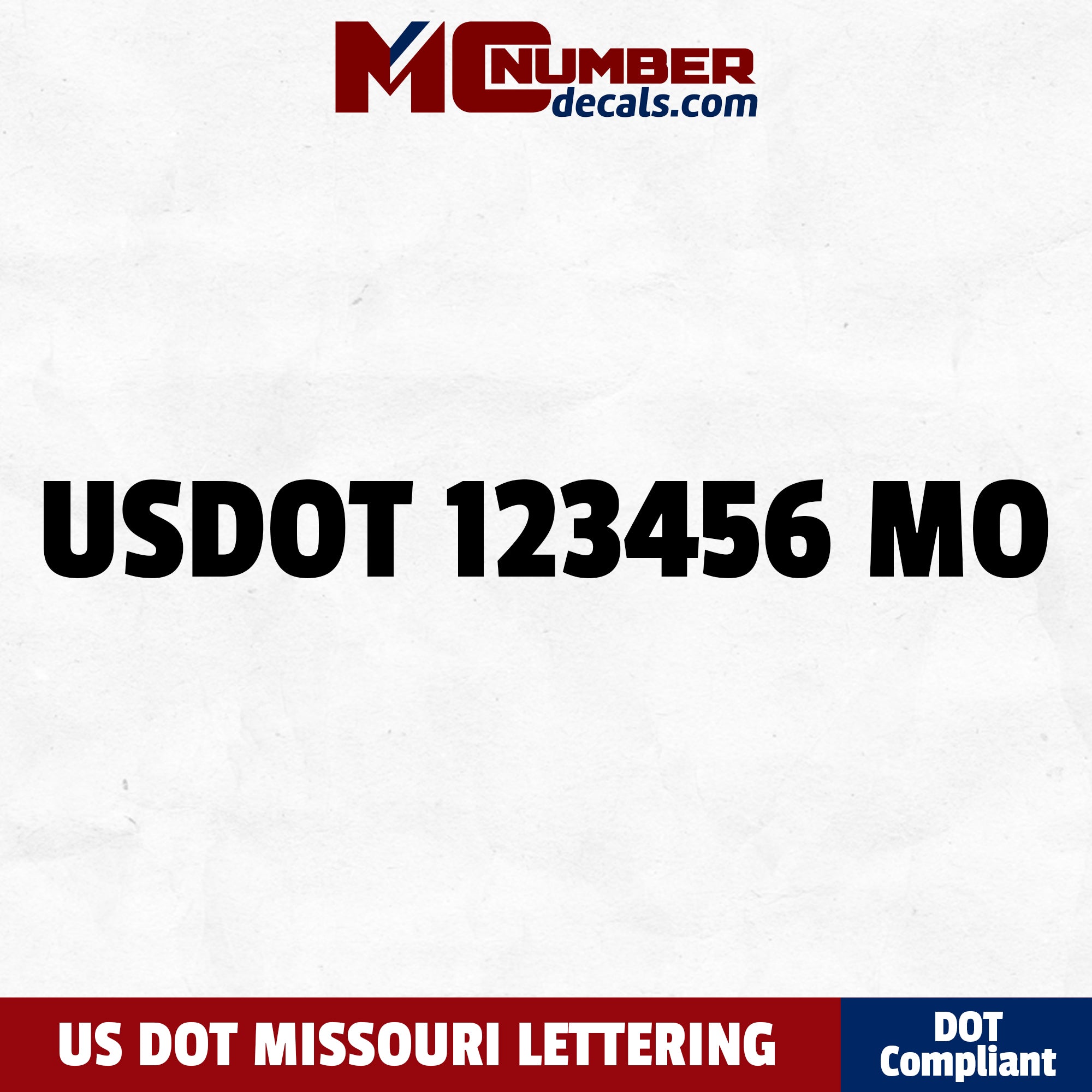 usdot decal Missouri