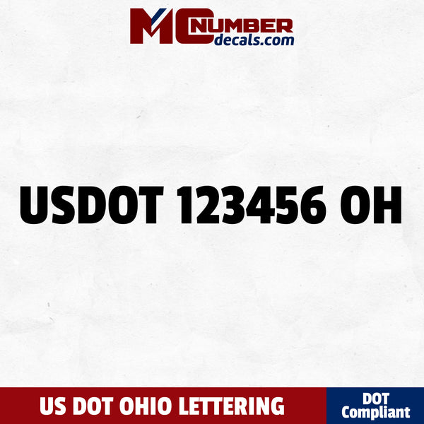 usdot decal ohio