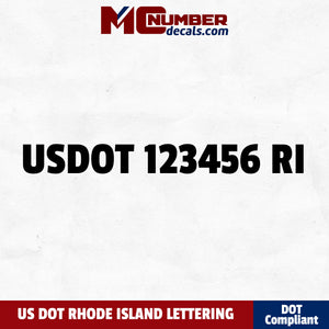 usdot decal rhode island