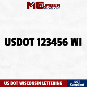 usdot decal wisconsin